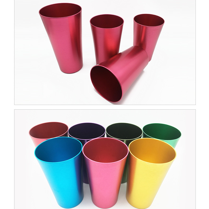 16 Ounces Aluminum Drinking CupsTumblers