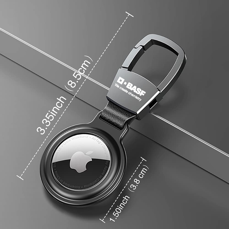 Metal Magnetic Airtags Case Key Ring Holder Accessories