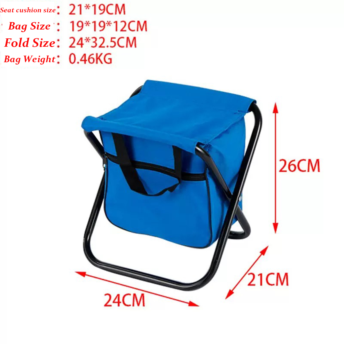 MGA1469 Mini Fishing Chair with Folding Bag 