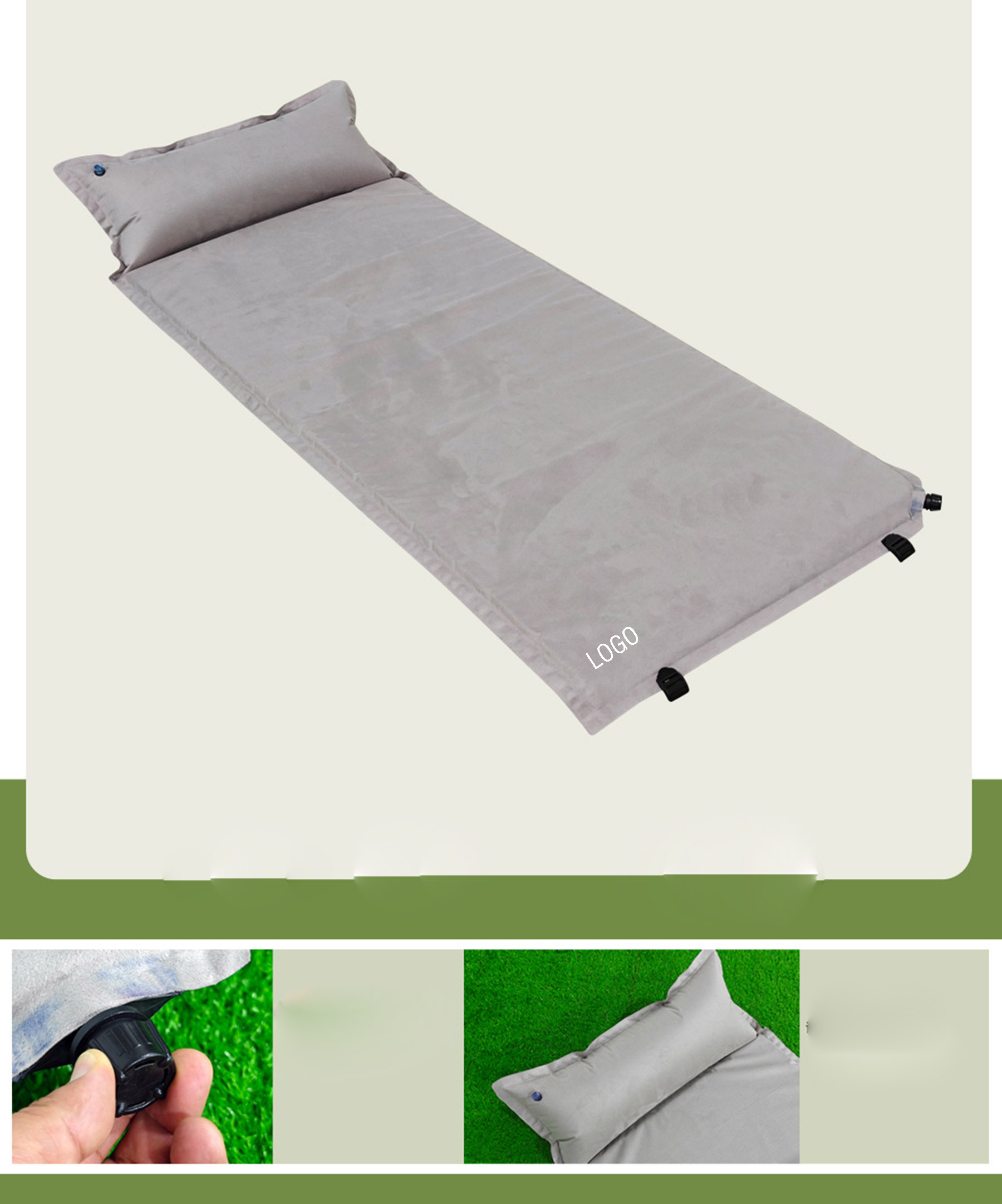 MGJ3818 Self-Inflating Sleeping Pad with Pillow