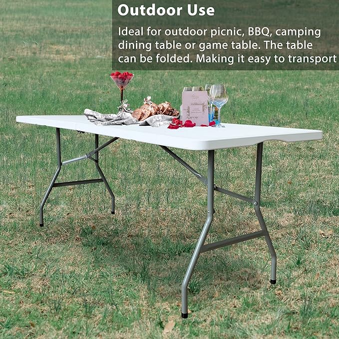 MGE4424 Plastic Portable Folding Table MGE4424 Plastic Portable Folding Table